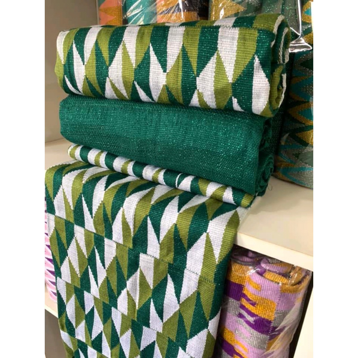 Pagne Traditionnelle Kente  - Photo 4