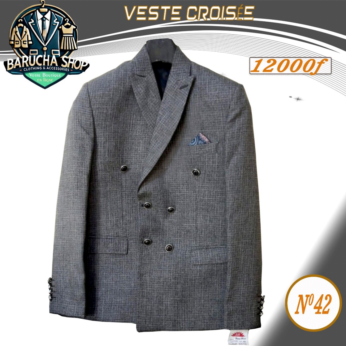 Veste croisée - Photo 4