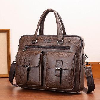 Sac à main pour hommes en cuir - Photo 4