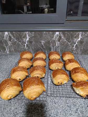 Croissant au chocolat - Photo 3