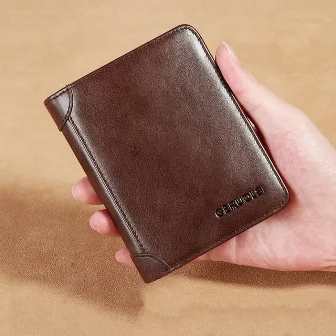 Portefeuille en cuir véritable - Photo 2