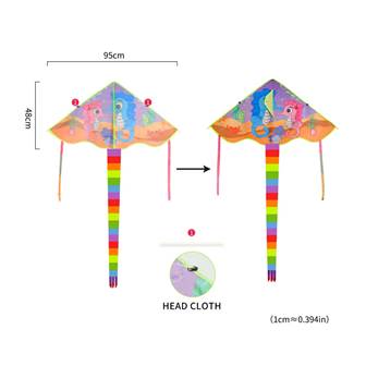 Cerf volant coloré modèles animaux  - Photo 5